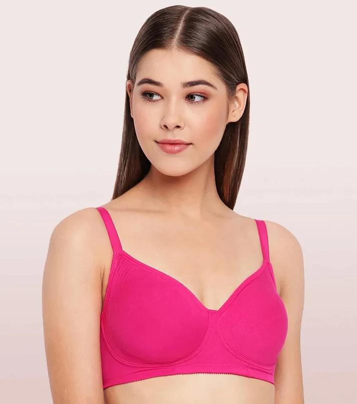 BRA | NON-PADDED | WIREFREE | SIDE SUPPORT SHAPER | VERY BERRY